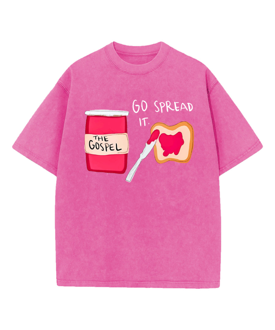 Go Spread Washed Christian Style001 T-Shirts, Hoodie, Sweatshirt