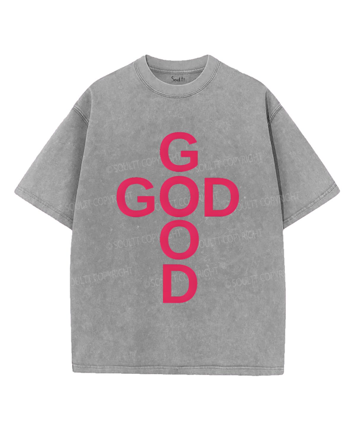 God Is Good Unisex Washed Christian T-shirt Style004 Hoodie, Sweatshirt | CiraTrend.com (Image 2)