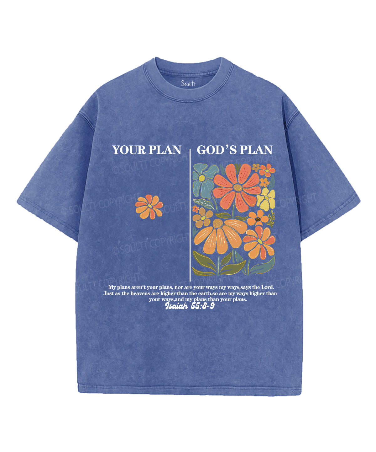Your PlanÃ¯Â¼Å“God'S Plan Washed Christian Style001 T-Shirts, Hoodie, Sweatshirt