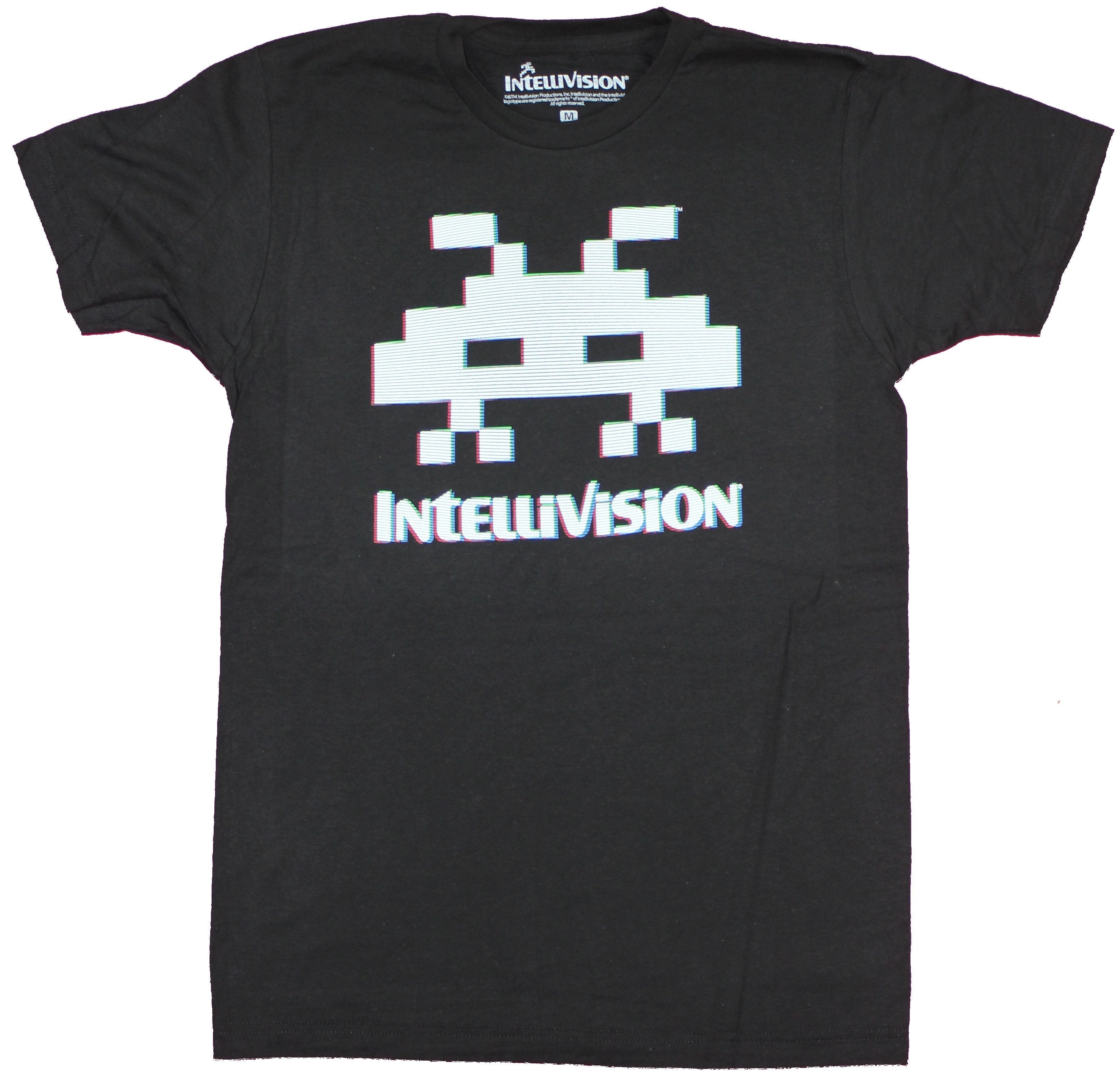 Intellivision Mens T-Shirt - Scanline Aline Logo Image Hoodie, Sweatshirt | CiraTrend.com