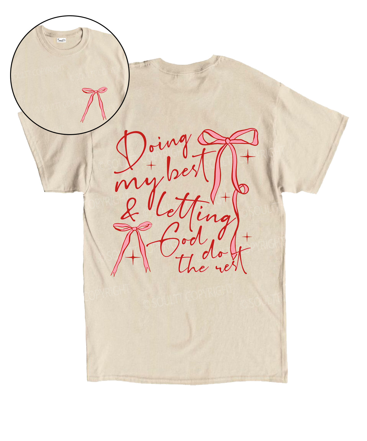Doing My Best Double Sided Cotton Christian T-Shirts, Hoodie, Sweatshirt