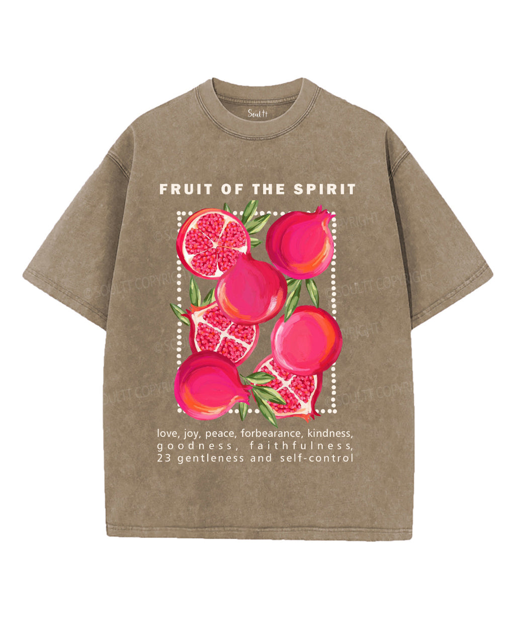 Fruit Of The Spirit Washed Christian T-shirt Style004 Hoodie, Sweatshirt | CiraTrend.com (Image 5)
