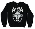 Attila Crewneck Sweatshirt-ATL FTW "Guilty Pleasure" Tiger Head Hawk Image T-Shirts, Hoodie | CiraTrend.com