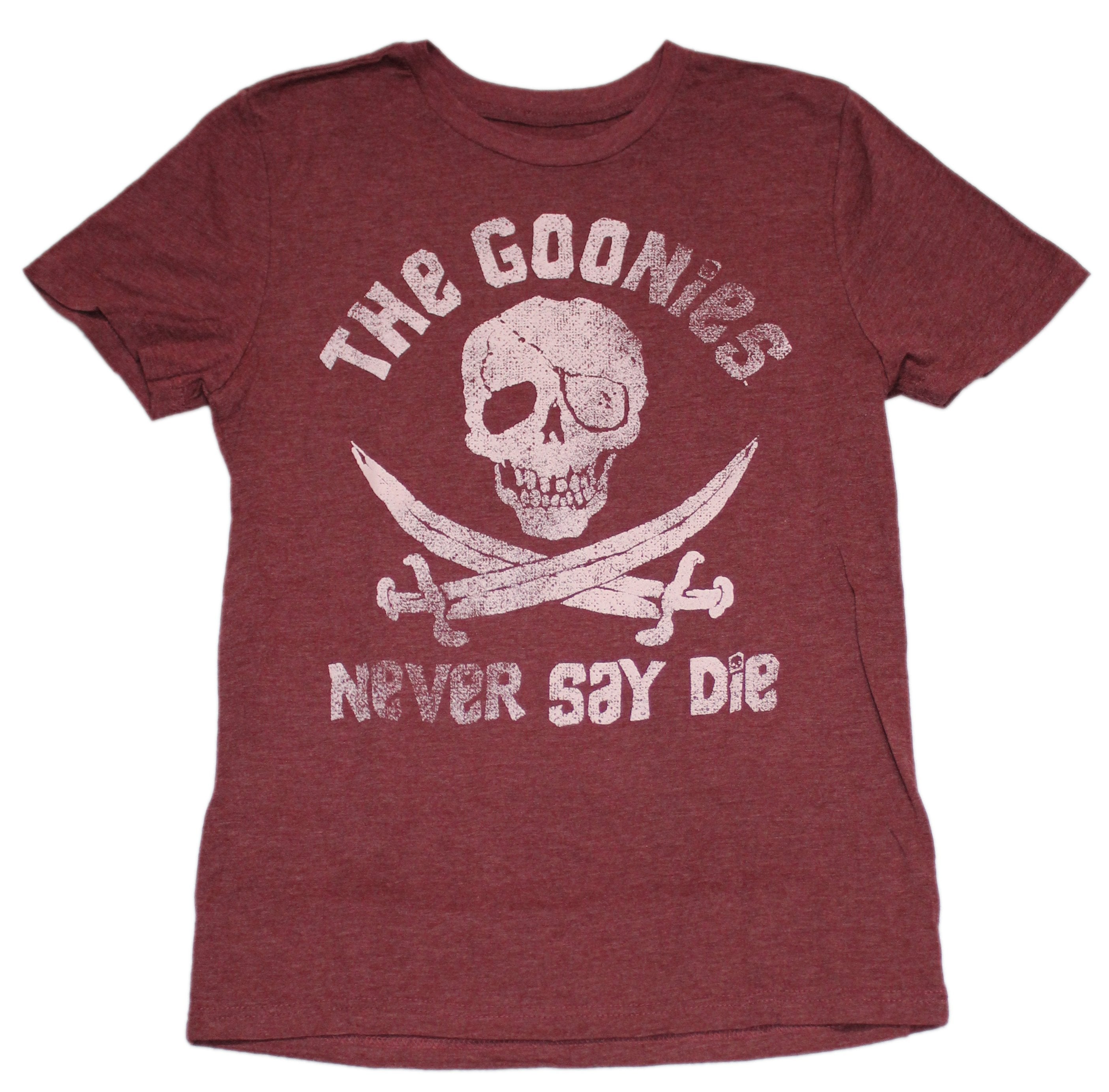 The Goonies Mens T-Shirt - Distressed One Eyed Willie Skull Image Hoodie, Sweatshirt | CiraTrend.com