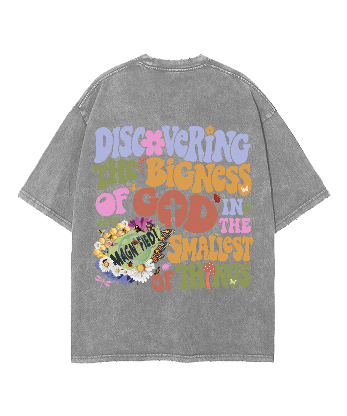 Discovering Bigness God Double Sided Washed Christian T-Shirts, Hoodie, Sweatshirt