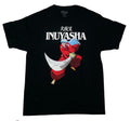 Inuyasha Mens T-Shirt - Solo Sword Fighting Pose Under Kanji Name Hoodie, Sweatshirt | CiraTrend.com