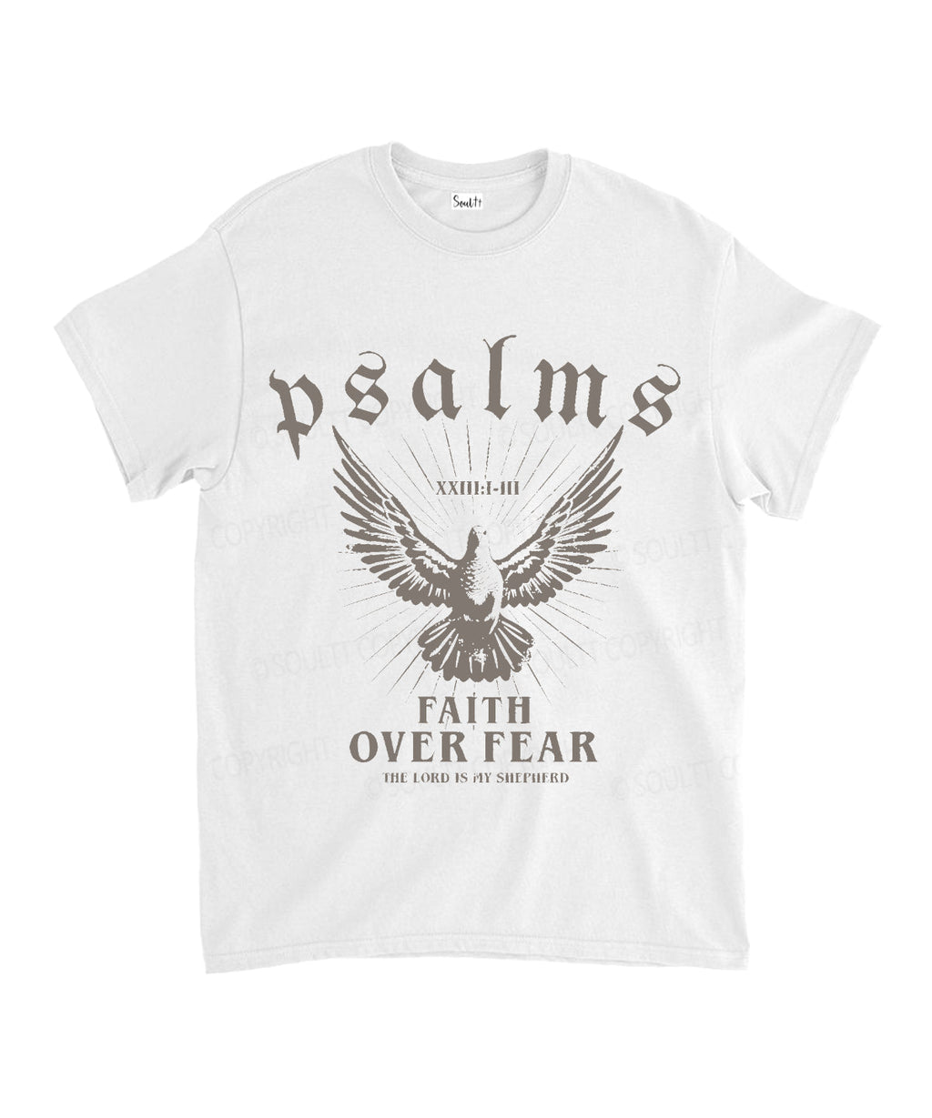 Faith Over Fear Cotton Christian Style004 T-Shirts, Hoodie, Sweatshirt