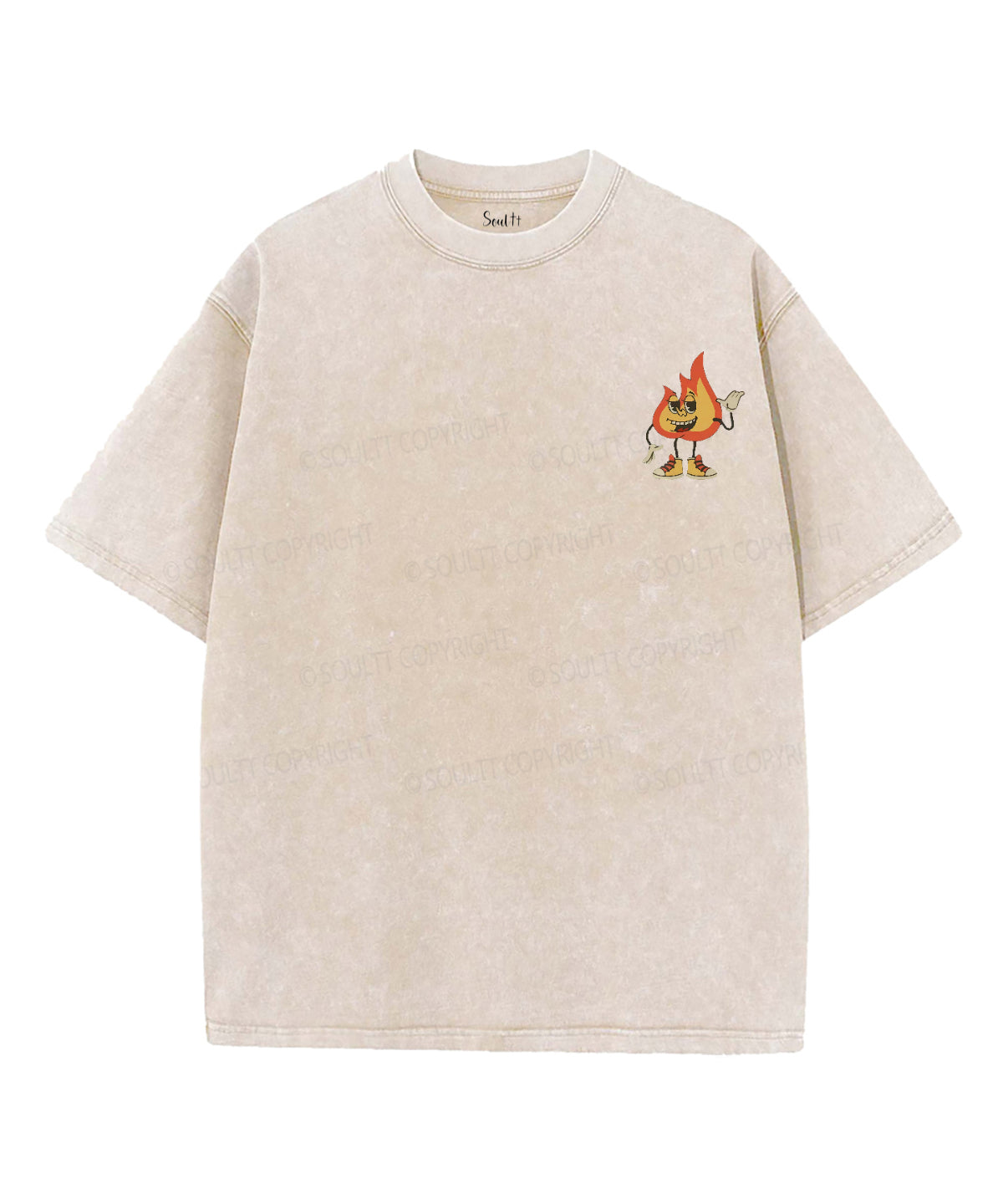 The Only Boo Double Sided Unisex Washed Christian T-shirt Hoodie, Sweatshirt | CiraTrend.com (Image 3)