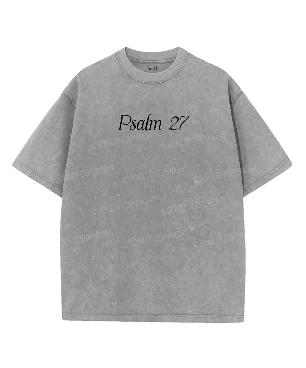 The Lord Is My Light Double Sided Unisex Washed Christian T-shirt Hoodie, Sweatshirt | CiraTrend.com (Image 4)
