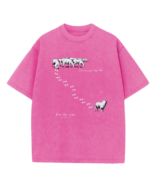 He Leaves The 99 Washed Christian T-shirt Hoodie, Sweatshirt | CiraTrend.com (Image 4)