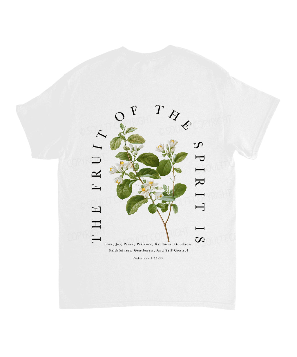 Fruit Spirit Double Sided Cotton Christian Style004 T-Shirts, Hoodie, Sweatshirt