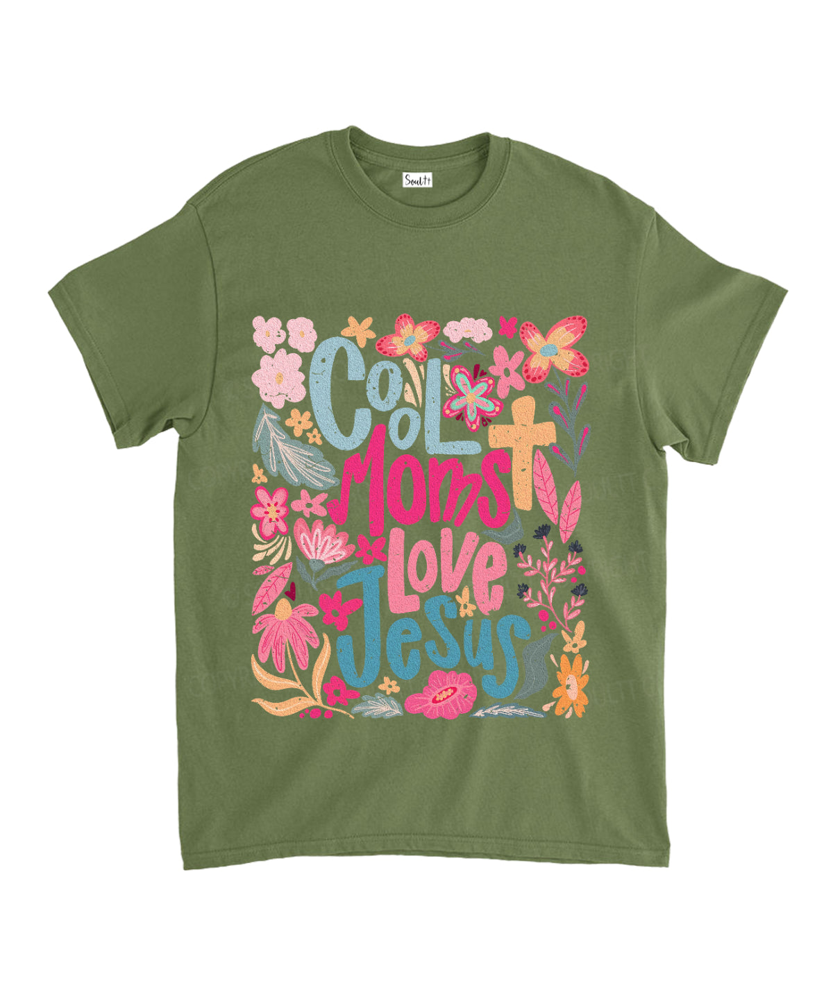 Cool Moms Love Jesus Cotton Christian T-Shirts, Hoodie, Sweatshirt