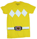 Mighty Morphin Power Rangers Mens T-Shirt  - Yellow Ranger Costume Hoodie, Sweatshirt | CiraTrend.com