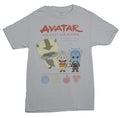 Avatar The Last Airdender Mens T-Shirt - Chibi toon Appa & Anng Image Hoodie, Sweatshirt | CiraTrend.com