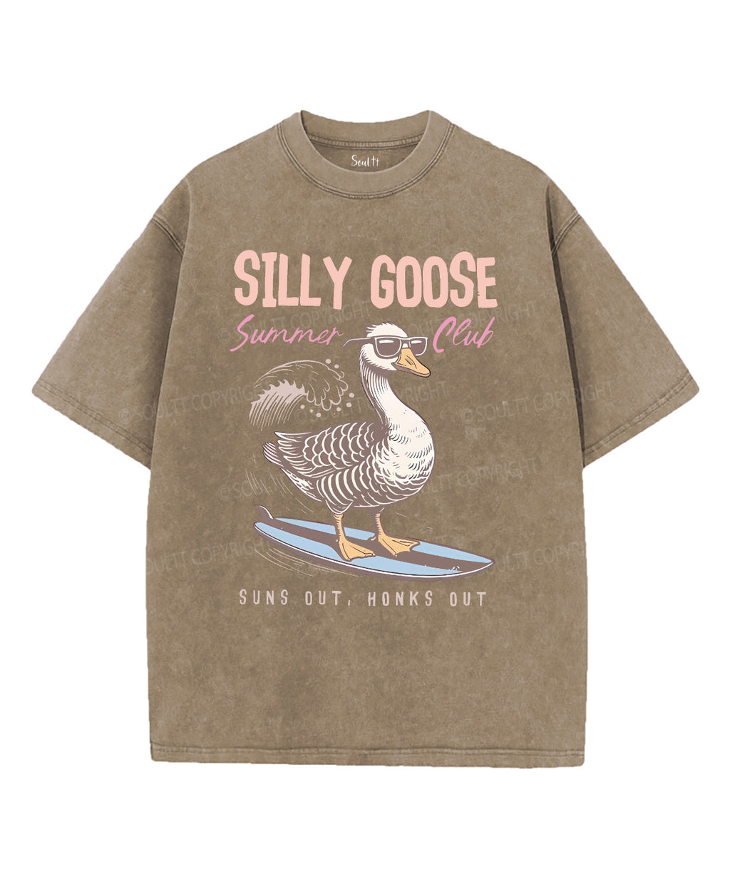 SILLY GOOSE Unisex Washed Christian T-shirt Hoodie, Sweatshirt | CiraTrend.com (Image 5)
