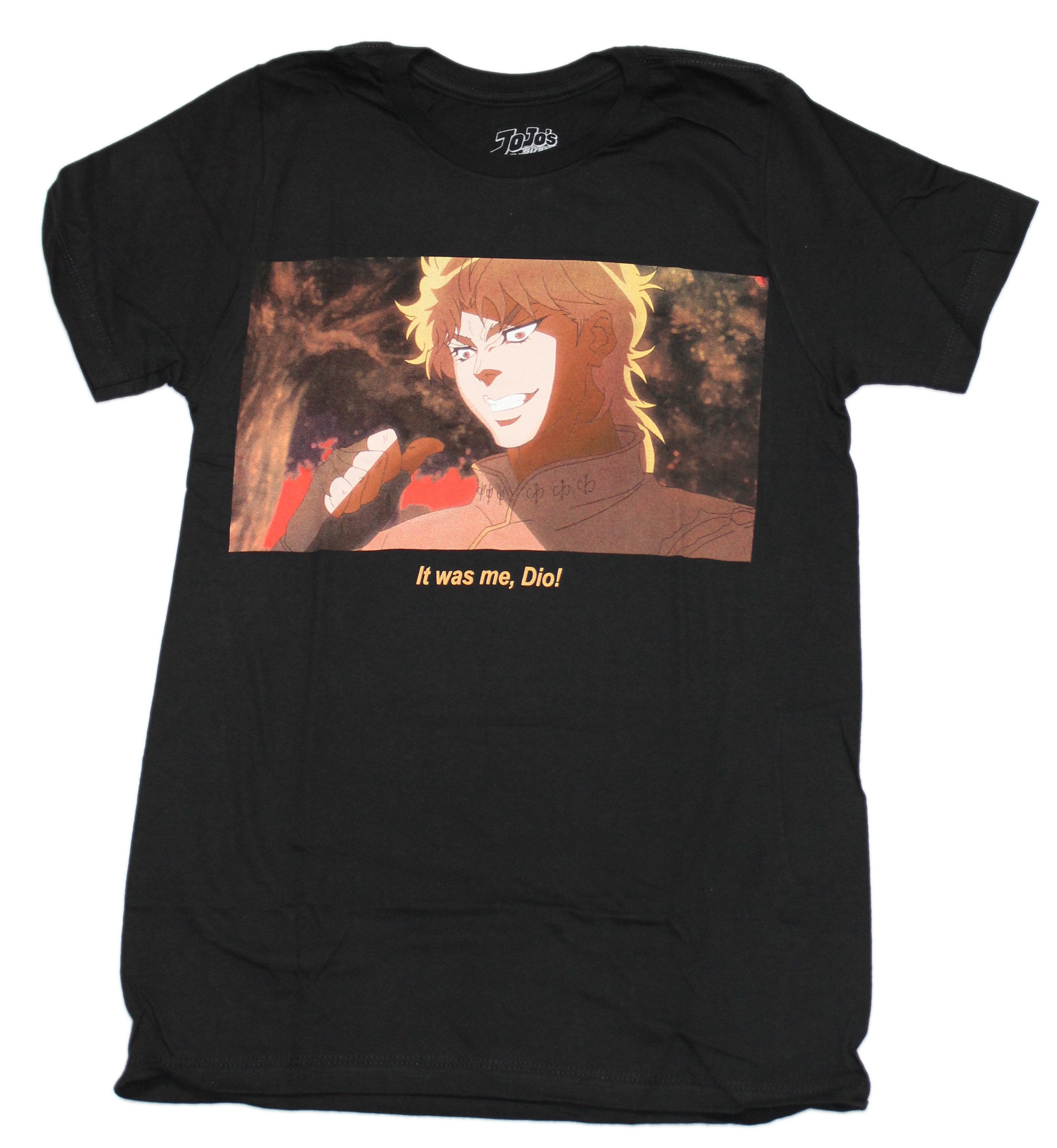 Jojo's Bizarre Adventure Mens T-Shirt  - It Was Me, Dio! Red Tint Hoodie, Sweatshirt | CiraTrend.com