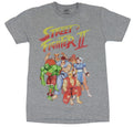 Street Fighter II Mens T-Shirt - 6 Fighter Stance Under II Logo Hoodie, Sweatshirt | CiraTrend.com