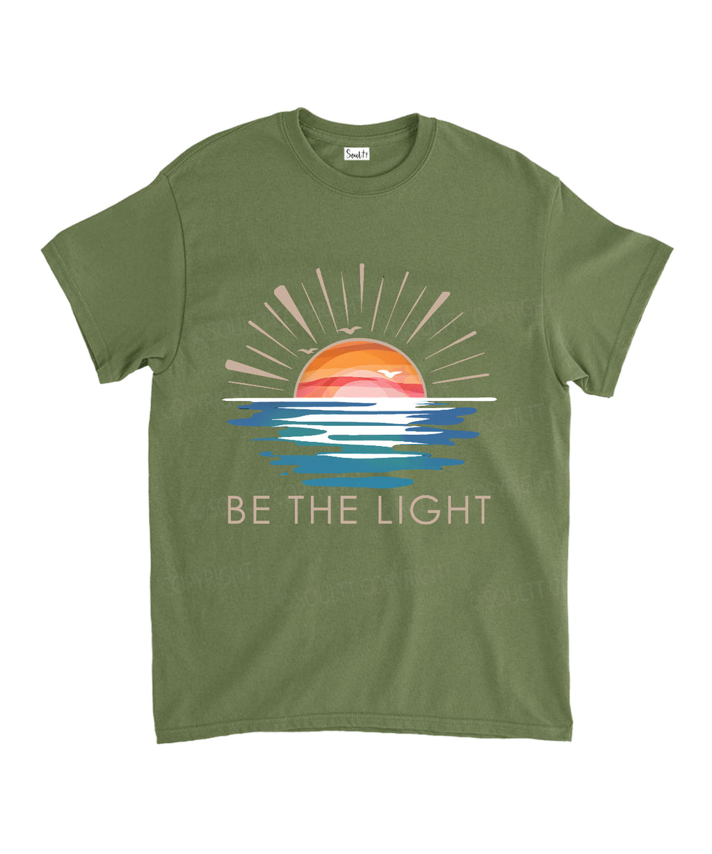 Be The Light Unisex Cotton Christian T-Shirt Style004 Hoodie, Sweatshirt | CiraTrend.com (Image 5)