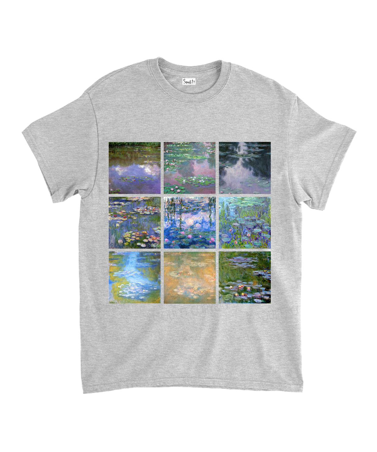 Water Lily Unisex Cotton Christian T-Shirt Hoodie, Sweatshirt | CiraTrend.com (Image 3)