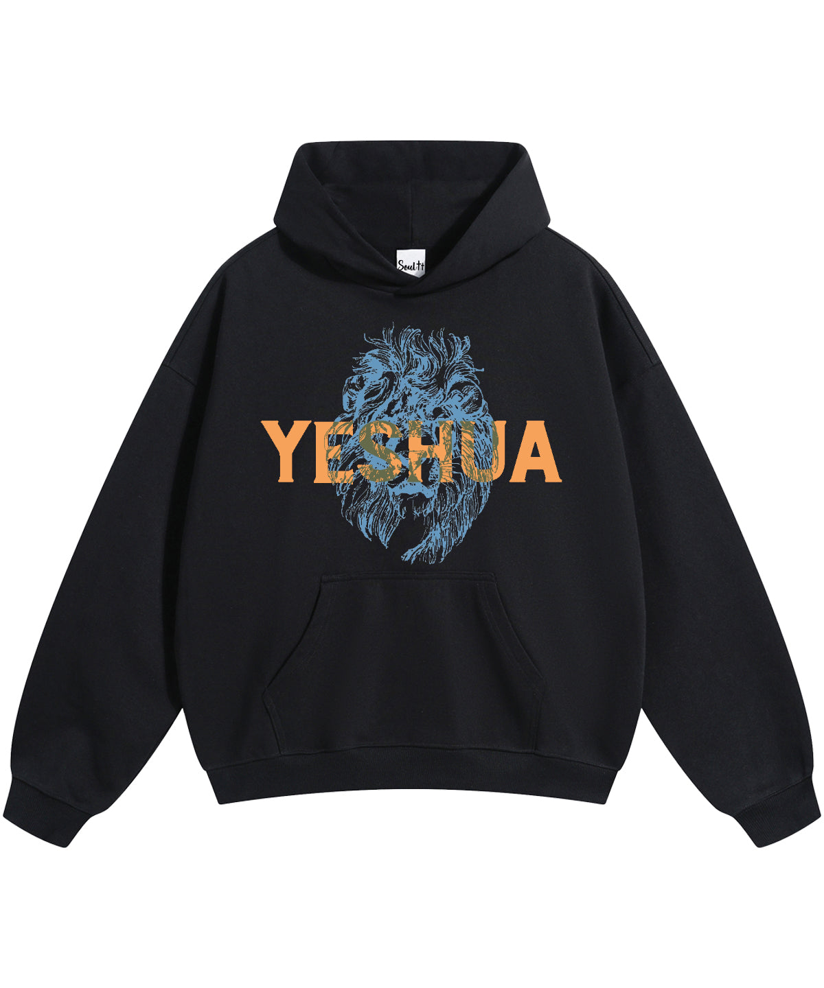 YESHUA Lion Cotton Christian Hoodie T-Shirts, Sweatshirt | CiraTrend.com (Image 1)