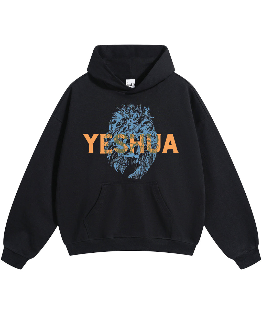YESHUA Lion Cotton Christian Hoodie T-Shirts, Sweatshirt | CiraTrend.com (Image 2)