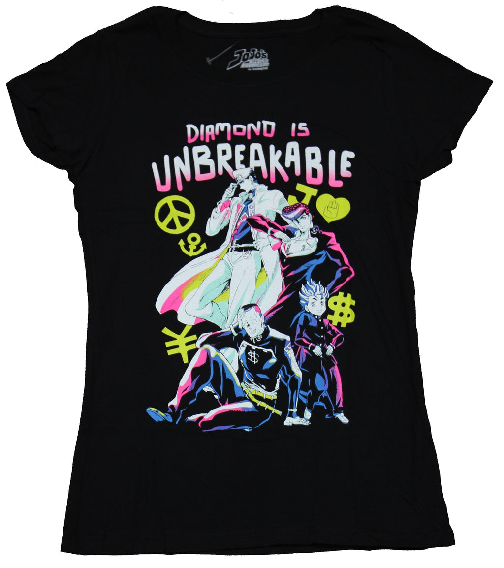 Jojo's Bizarre Adventure Girls Juniors T-Shirt (Image 1)