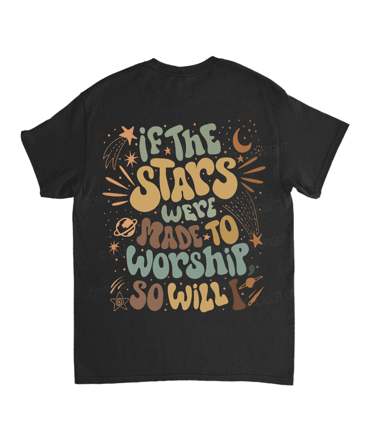 So Will I Double Sided Unisex Cotton Christian T-Shirt Style001 Hoodie, Sweatshirt | CiraTrend.com (Image 5)