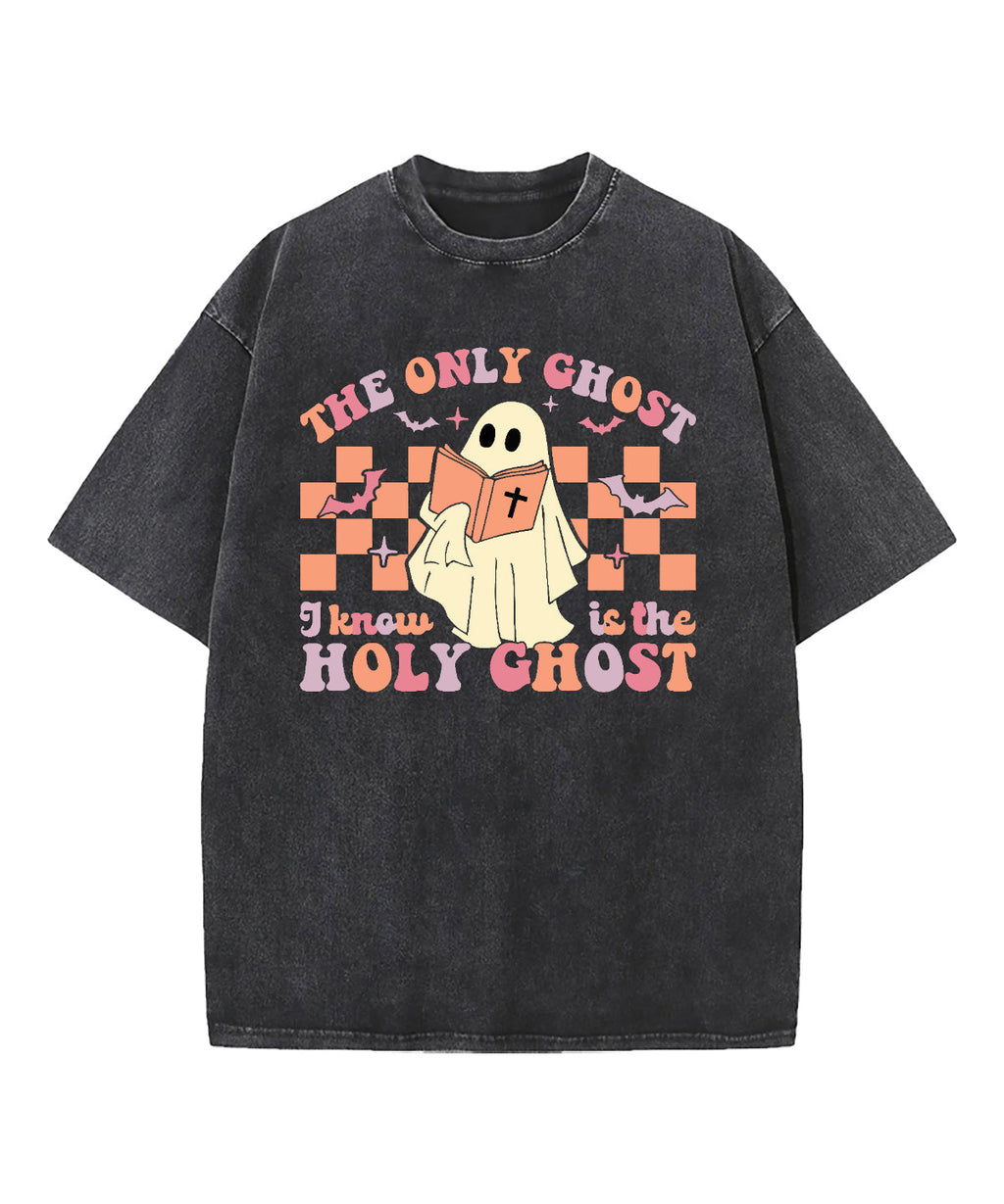 The Only Ghost Washed Christian T-shirt Hoodie, Sweatshirt | CiraTrend.com (Image 1)