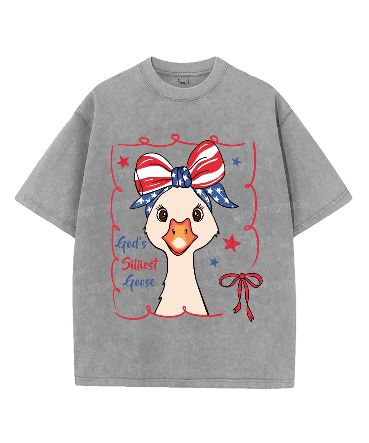 God'S Silliest Goose Washed Christian Style001 T-Shirts, Hoodie, Sweatshirt