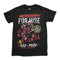 Deadpool Mens T-Shirt - Ad Mercenary for Hire 555-POOL Image Hoodie, Sweatshirt | CiraTrend.com