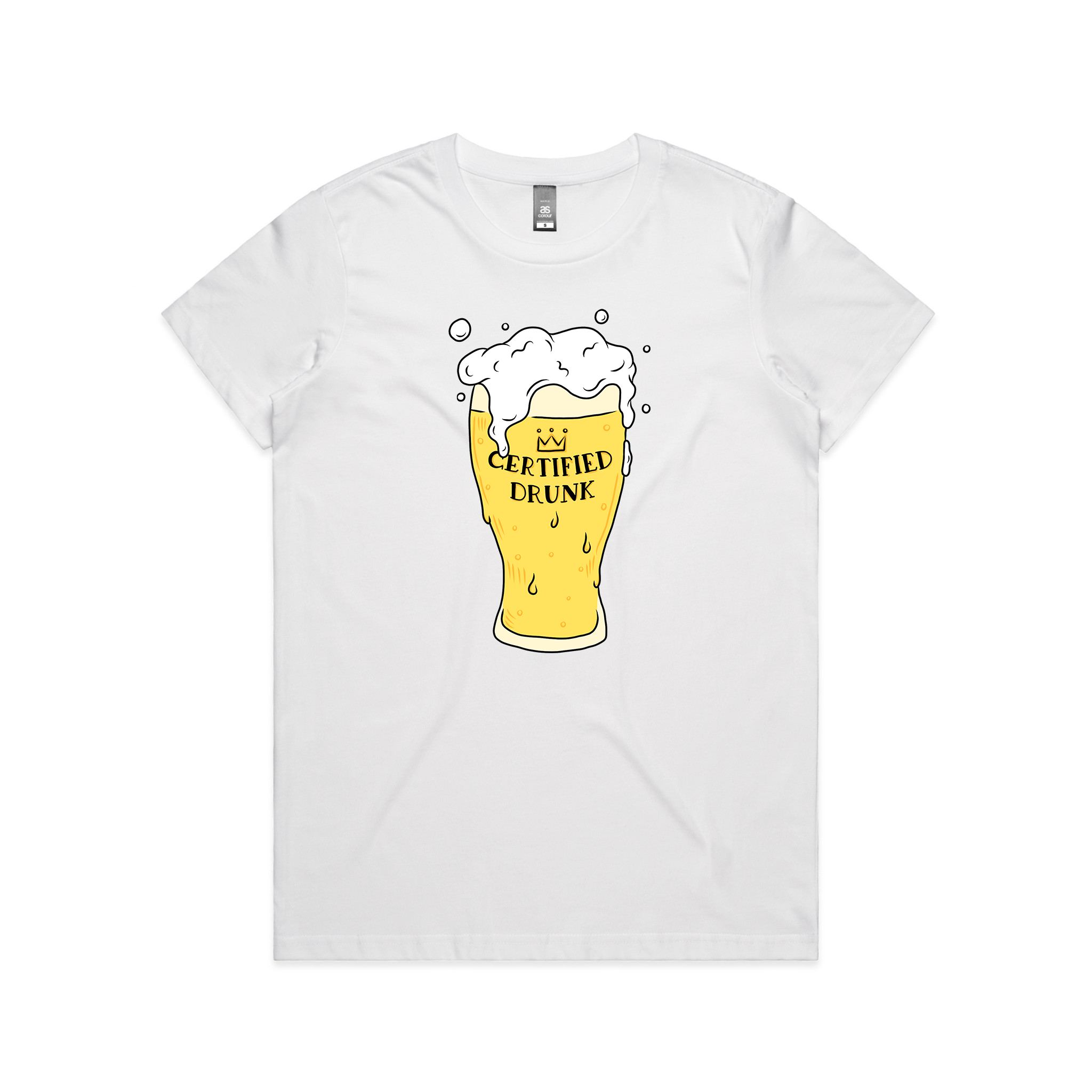 Certified Drunk Tee Hoodie, Sweatshirt | CiraTrend.com (Image 3)