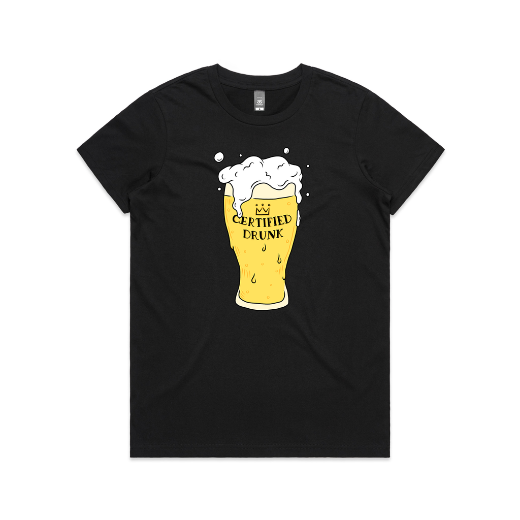 Certified Drunk Tee Hoodie, Sweatshirt | CiraTrend.com (Image 4)