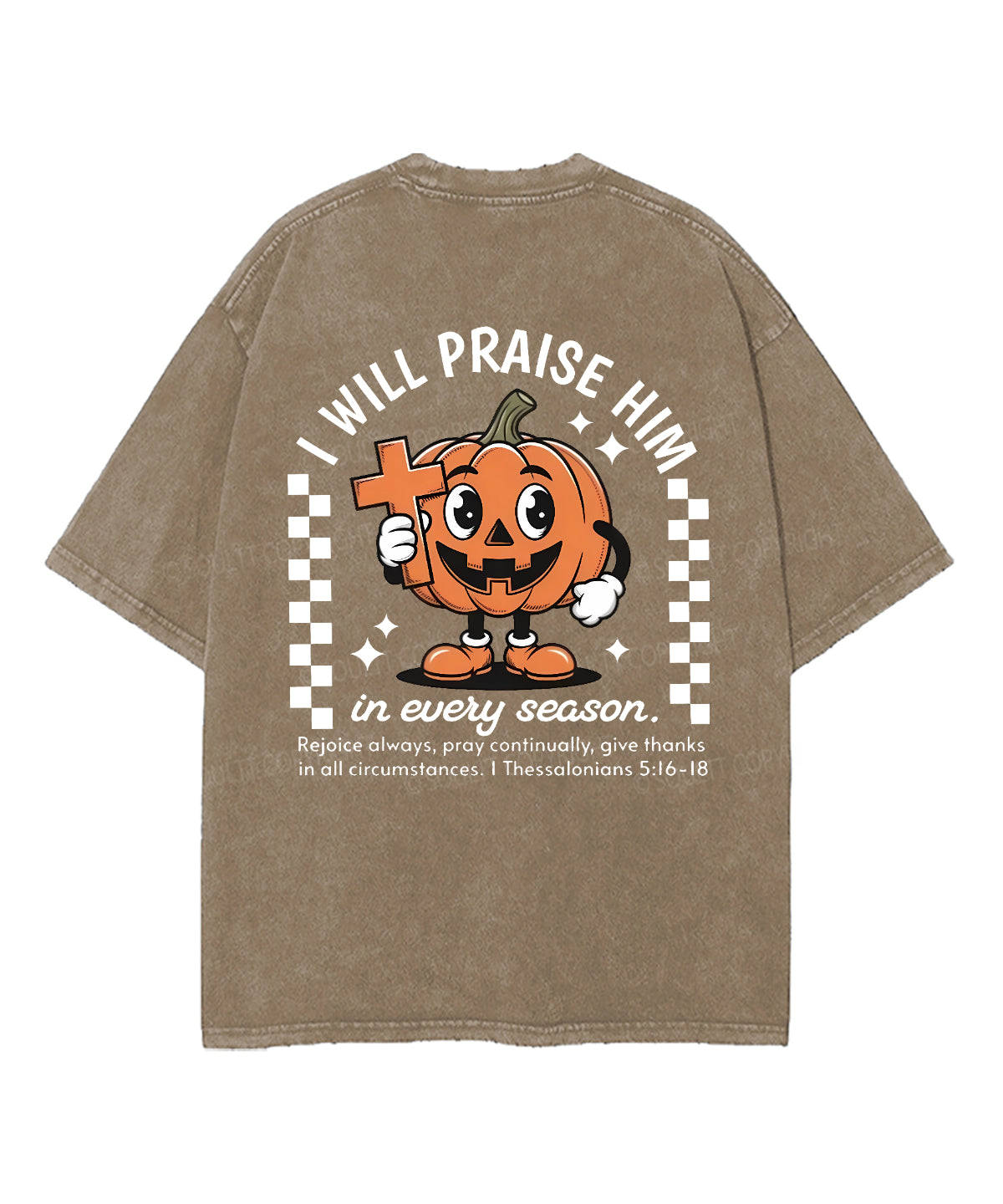 I Will Praise Double Sided Washed Christian T-Shirts, Hoodie, Sweatshirt