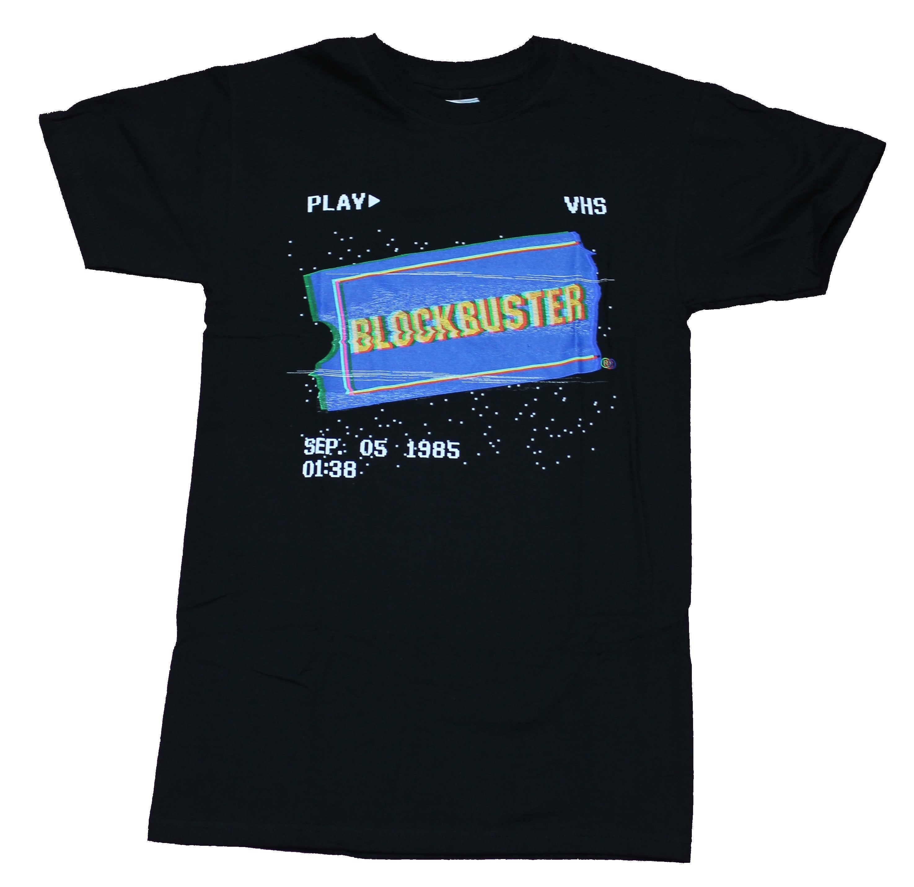 Blockbuster Mens T-Shirt - Sep 05, 1985 VHS Play Image Hoodie, Sweatshirt | CiraTrend.com