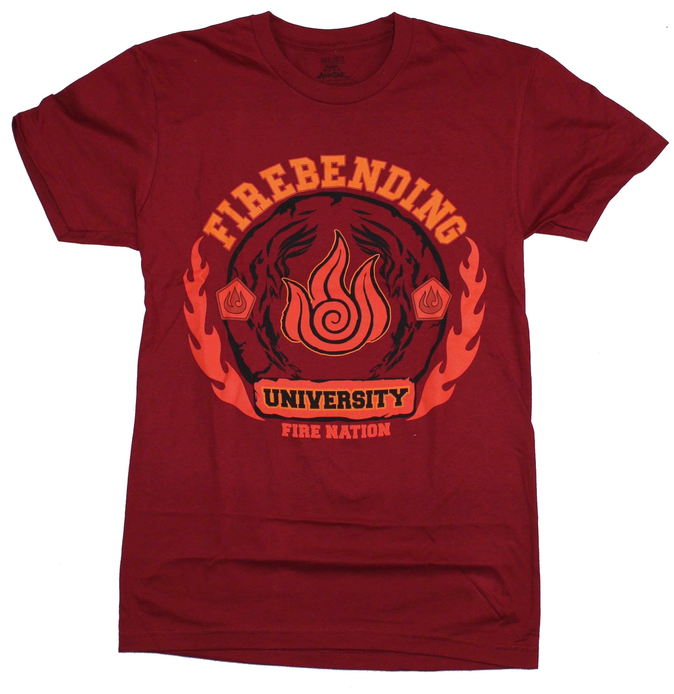 Avatar The Last Airbender Mens T-Shirt - Firebending University Team Shirt Hoodie, Sweatshirt | CiraTrend.com