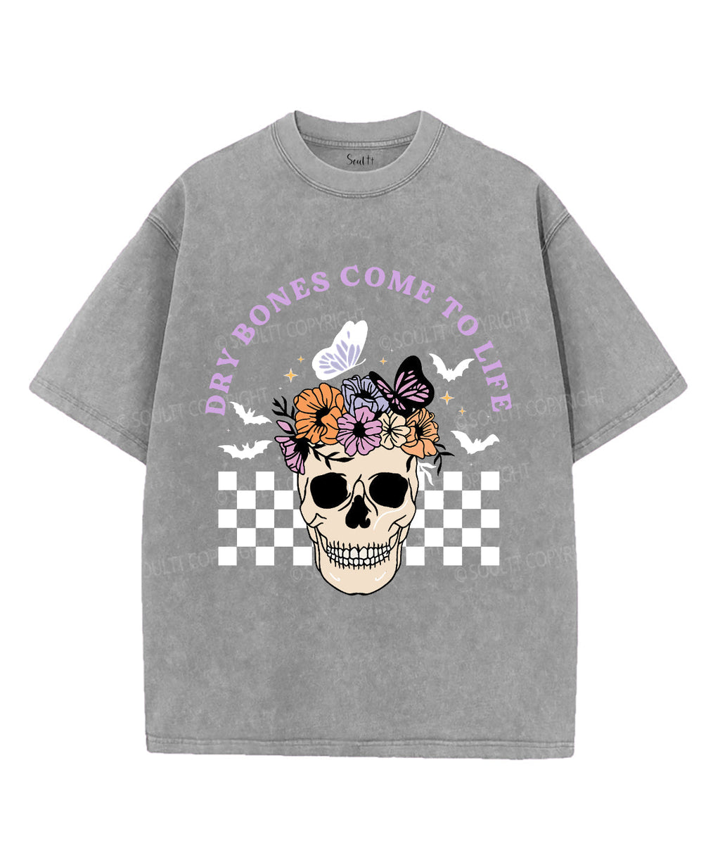Dry Bones Come To Life Unisex Washed Christian T-shirt Style015 Hoodie, Sweatshirt | CiraTrend.com (Image 3)