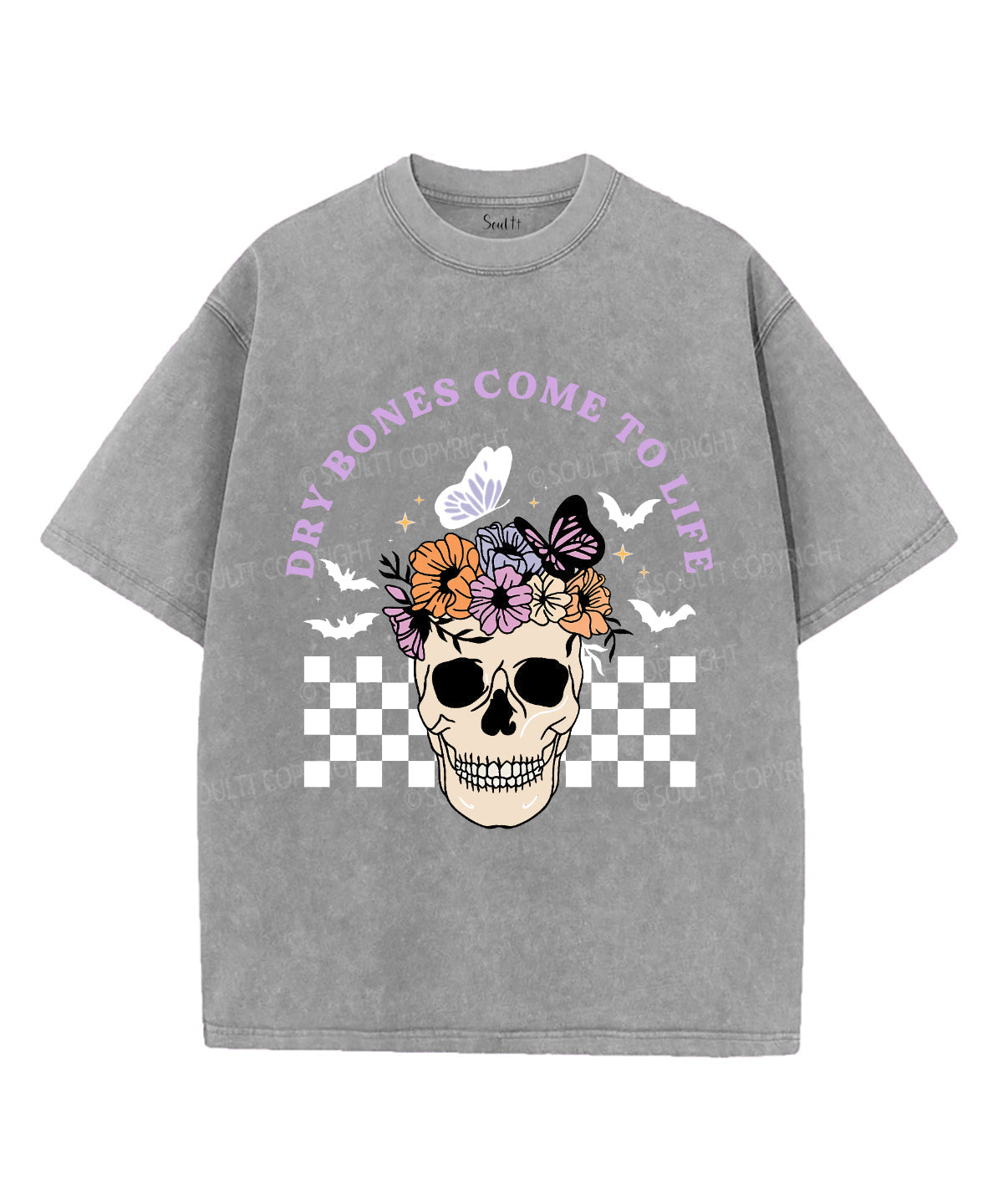Dry Bones Come To Life Unisex Washed Christian T-shirt Style015 Hoodie, Sweatshirt | CiraTrend.com (Image 3)