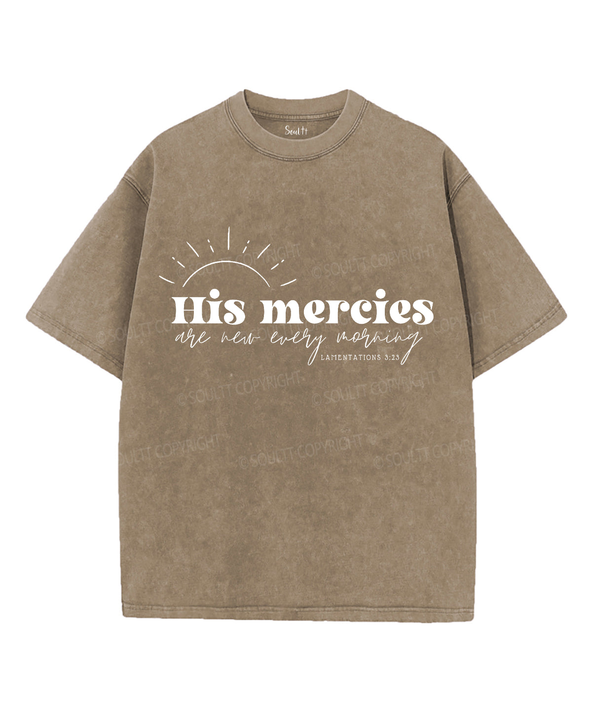 His Mercies Washed Christian T-Shirts, Hoodie, Sweatshirt