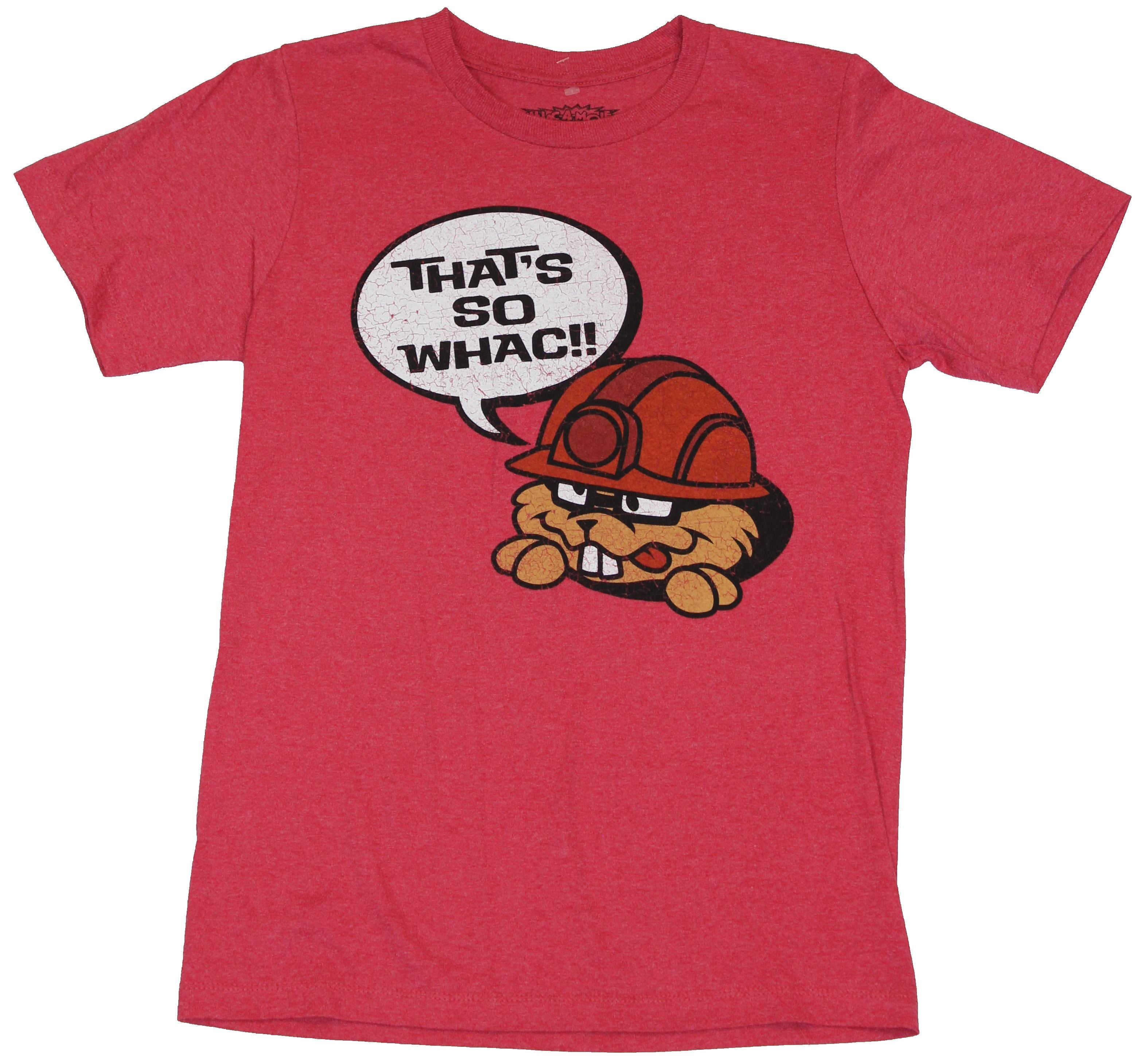 Whac-A-Mole Mens T-Shirt - "That's So Whac" Distressed Mole Pic Hoodie, Sweatshirt | CiraTrend.com
