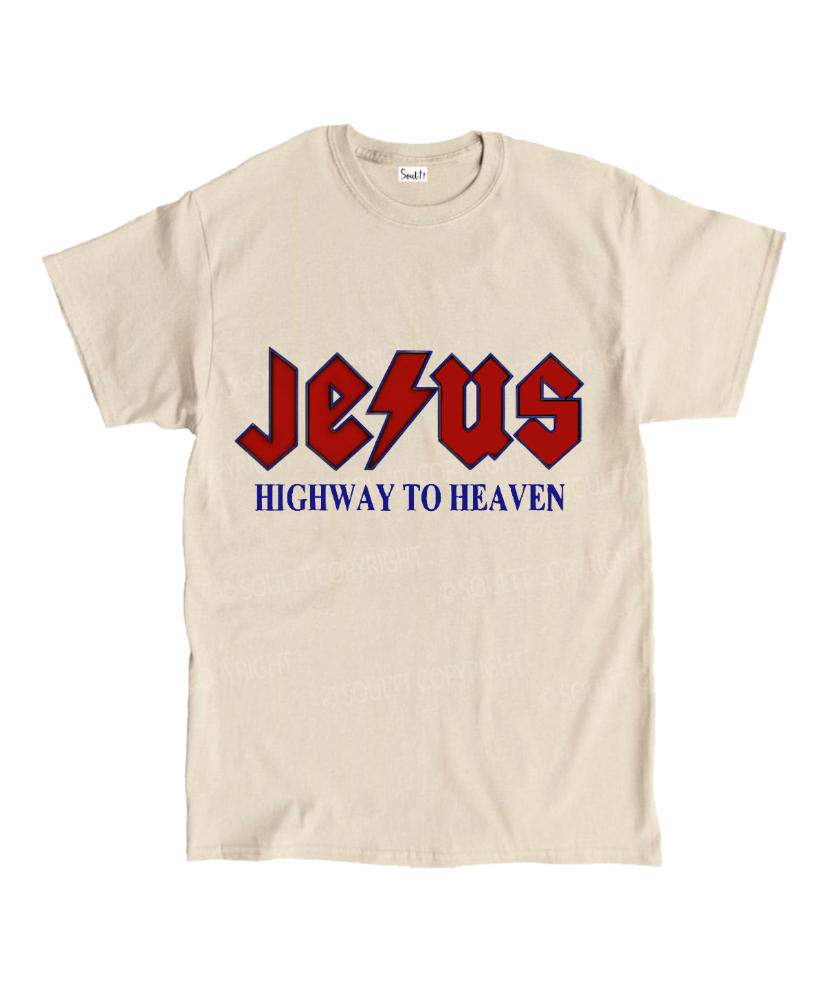 Highway to Heaven Unisex Cotton Christian T-Shirt Hoodie, Sweatshirt | CiraTrend.com (Image 2)
