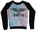 Bring Me The Horizon Girls Juniors Light Sweatshirt - Eagle over BMTH Tie Die T-Shirts, Hoodie | CiraTrend.com