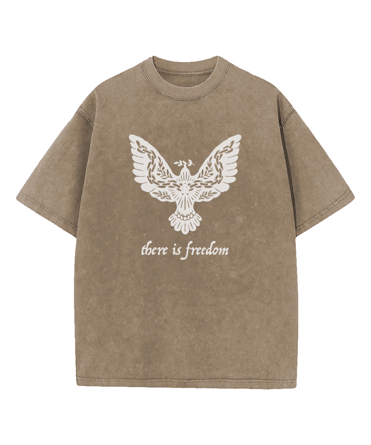 There Is Freedom Washed Christian T-shirt Hoodie, Sweatshirt | CiraTrend.com (Image 5)