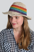 Rainbow Hemp Hat (HAT-75)