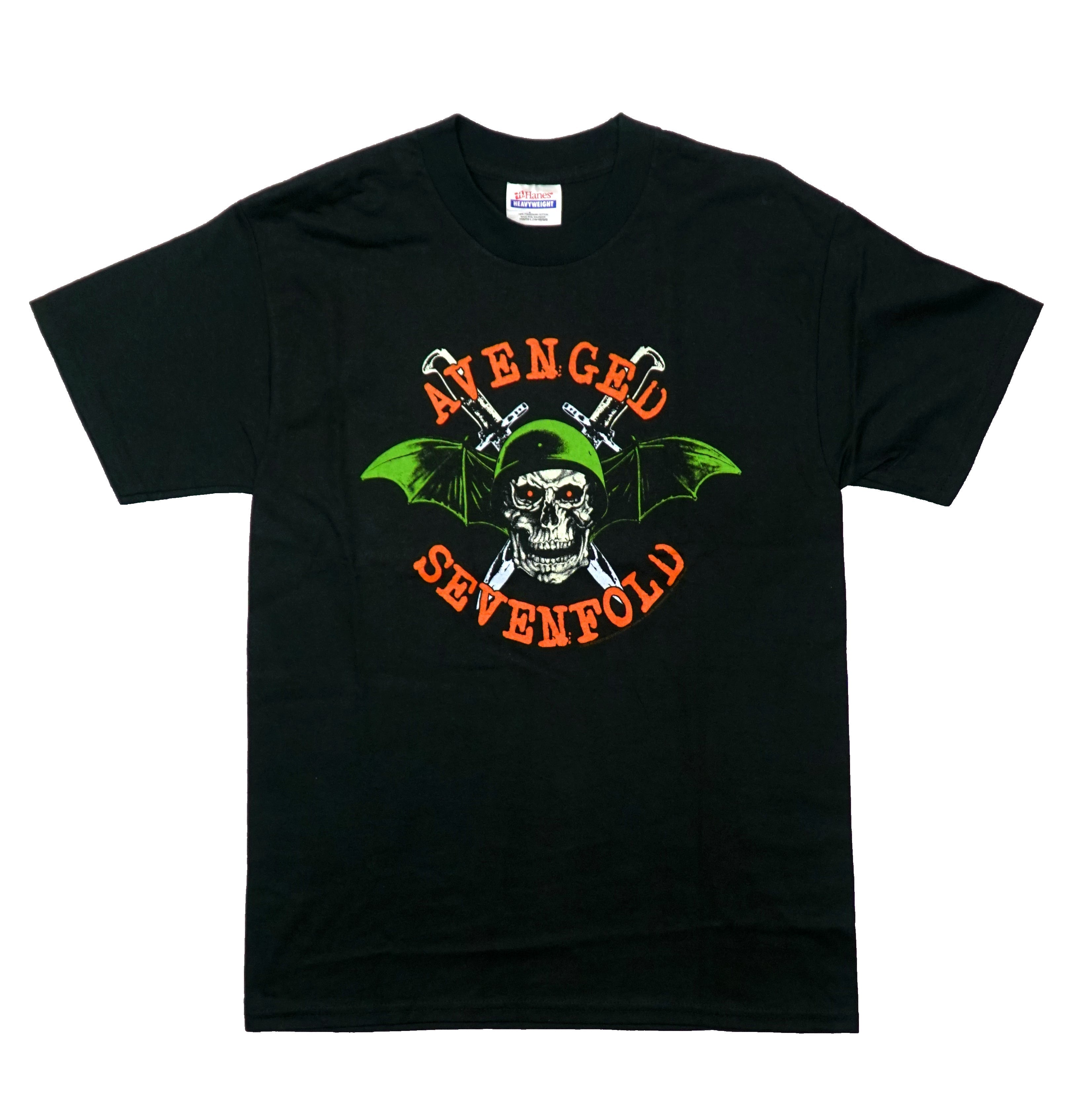 Avenged Sevengold Youth T-Shirt -Orage Green Skull Bat Band Logo Hoodie, Sweatshirt | CiraTrend.com