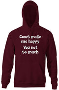 Cows Make Me Happy (You Not So Much) Hoodie T-Shirts, Sweatshirt | CiraTrend.com (Image 1)