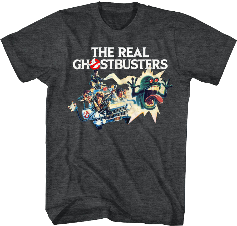 Toy Poster Artwork Real Ghostbusters T-Shirt Hoodie, Sweatshirt | CiraTrend.com (Image 1)