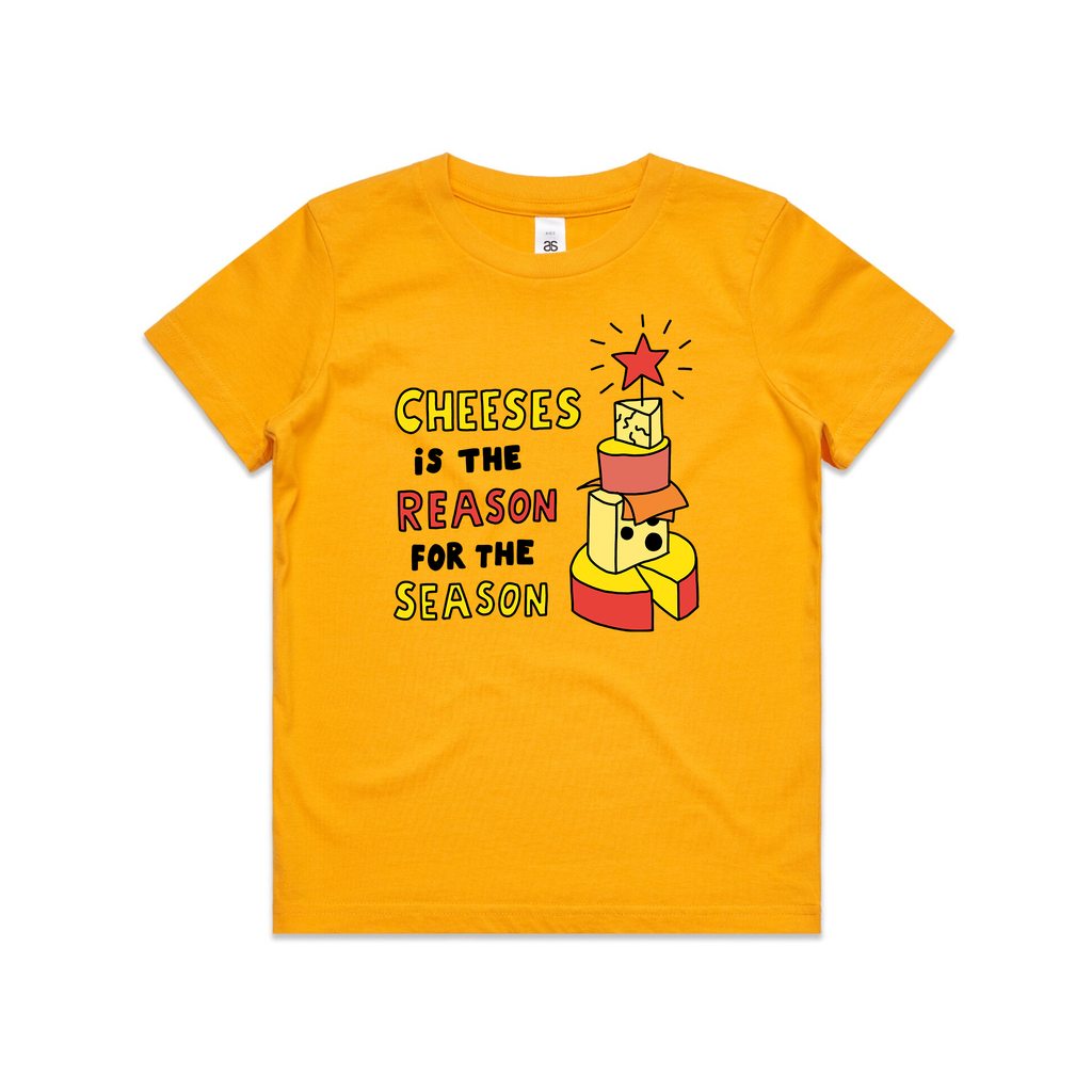 Cheeses Is The Reason Kids Tee Hoodie, Sweatshirt | CiraTrend.com (Image 1)
