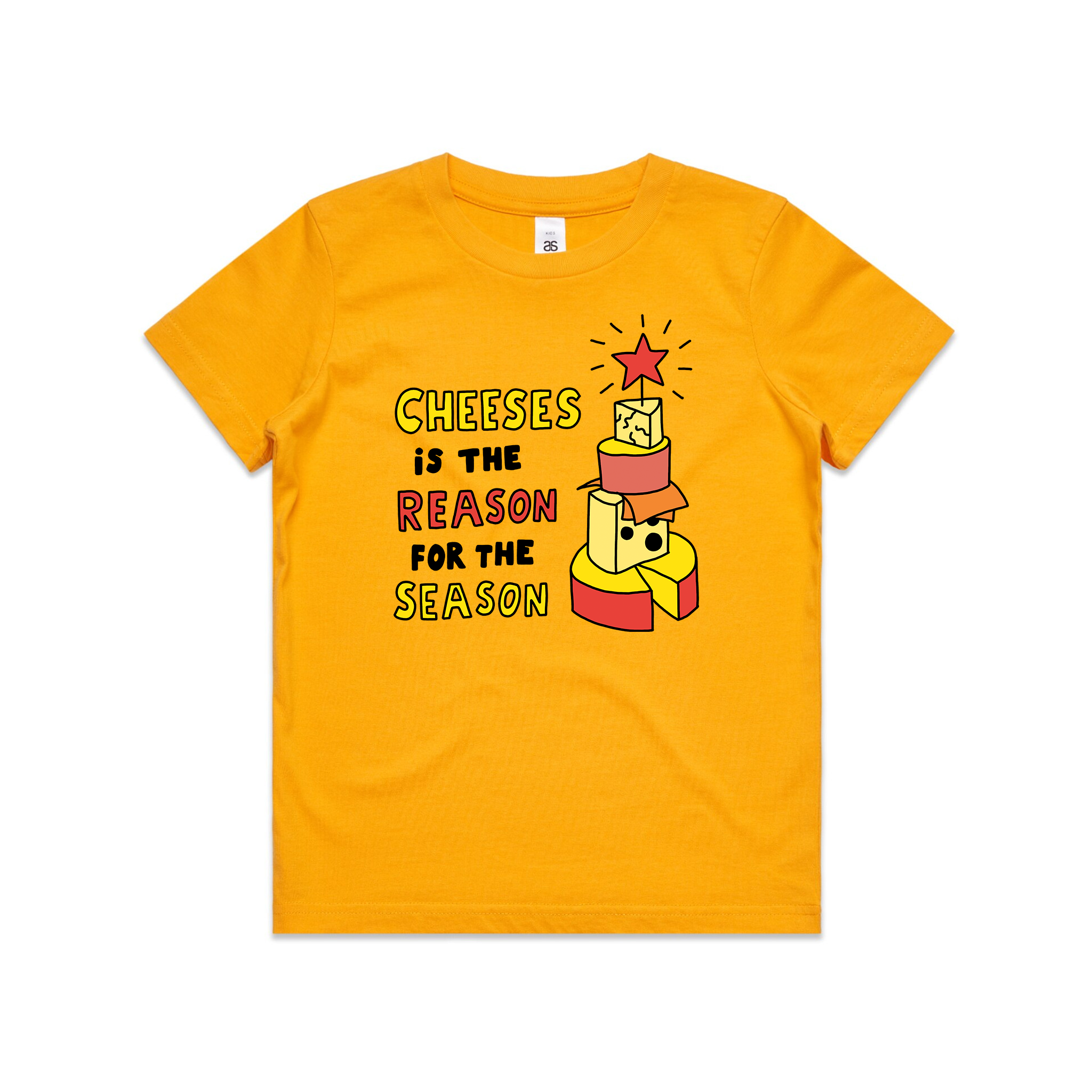 Cheeses Is The Reason Kids Tee Hoodie, Sweatshirt | CiraTrend.com (Image 1)