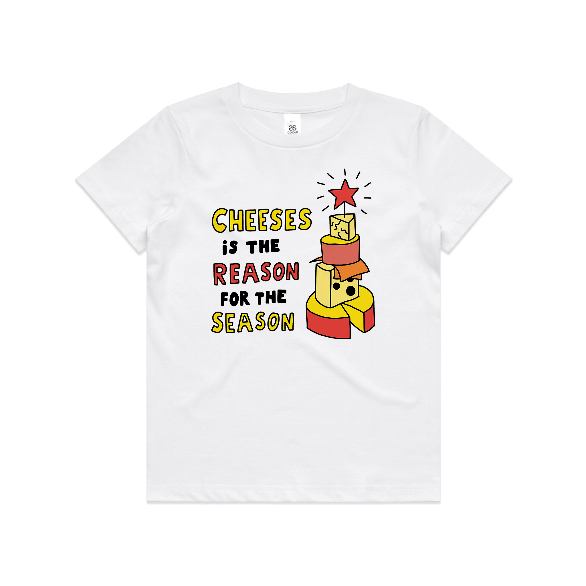 Cheeses Is The Reason Kids Tee Hoodie, Sweatshirt | CiraTrend.com (Image 2)