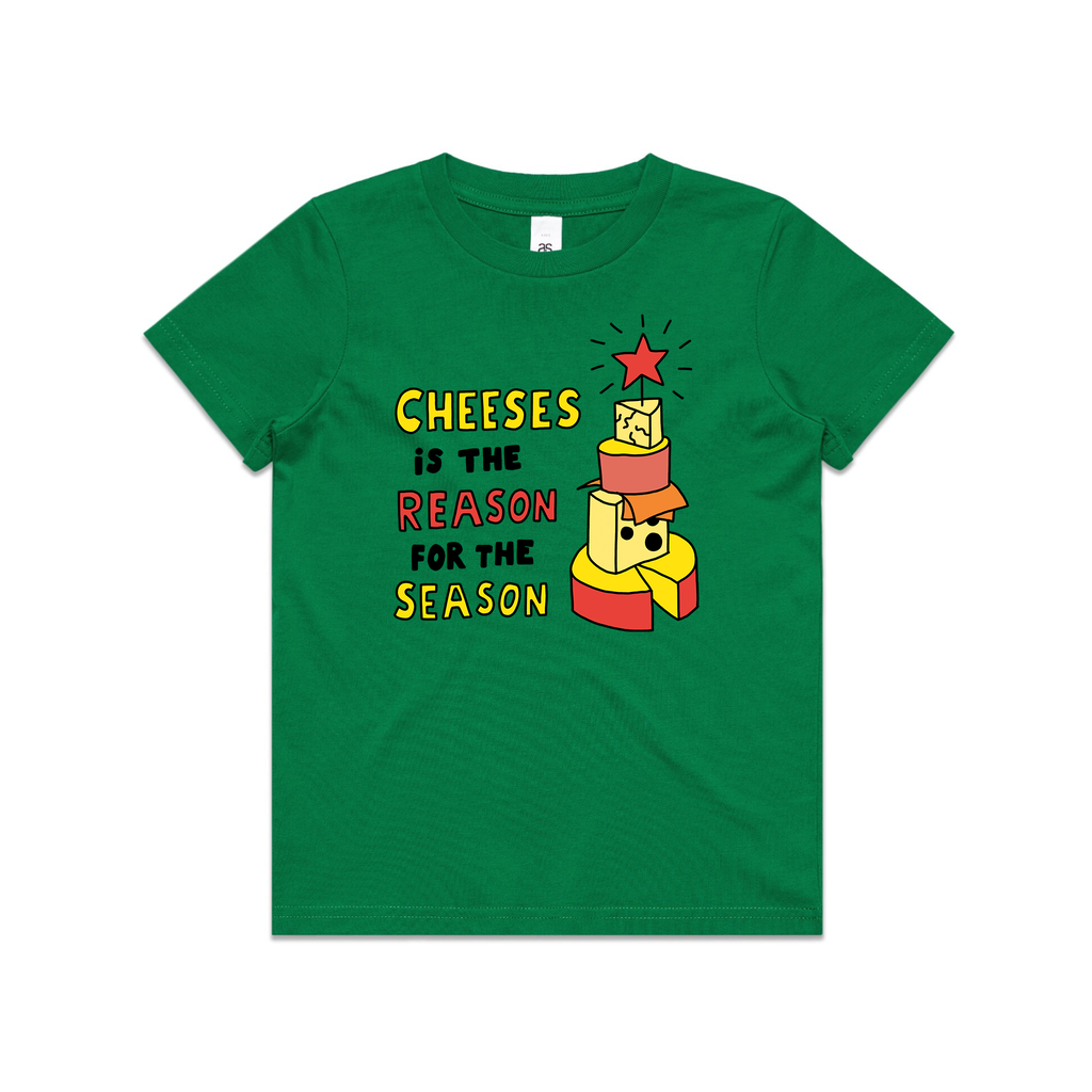 Cheeses Is The Reason Kids Tee Hoodie, Sweatshirt | CiraTrend.com (Image 3)